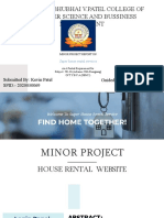 House Rental Website Project Report