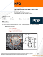 Nouveau Couvercle Bloc Inv T7200 T7300 PDF