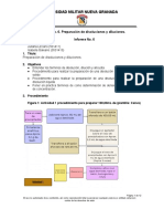 Preparación y cálculo de disoluciones y diluciones químicas