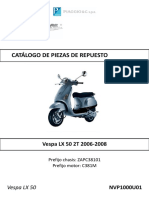 Vespa LX 50 2T 2006 2008