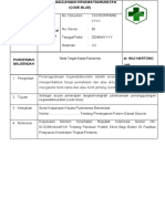 Sop Penanggulangan Kegawatdaruratan (Code Blue)