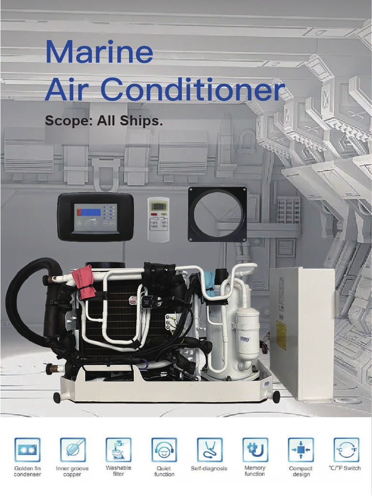 Marine Air Conditioner Guide for Ships 5000-36000BTU | PDF