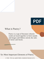 What is Poetry? Exploring Its Key Elements