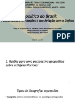 5a Geopoliticaa Doa Brasila Possibilidadesa Limitacoes PDF