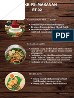 Deskripsi Makanan PDF