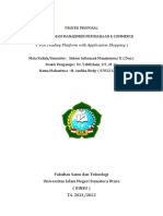 Sistem Informasi Manjemen Perusahan E-Commerce PDF