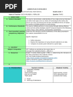 Intern Week2 Lesson Plan-Determining The Relevance of The Ideas Presented in The Materials Viewed