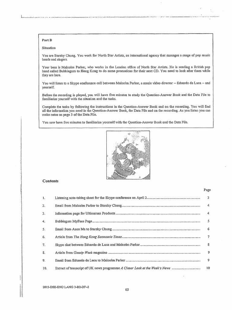 2015 Dse Listening B2 Pdf