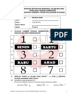 Soal PTS Genap B.arab Kelas 1 PDF