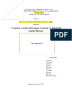 INFORME TRABAJO VOLUNTARIO Art. 13 MODELO