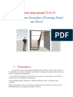 Modélisation d'escalier (Flowing Stair) sur Revit