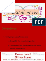 Music 6 Lesson 6 Kinds of Musical Forms