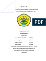 Makalah Analisis Jurnal Nasional & Internasional Kelompok 6