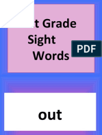 Sight Words-First Grade