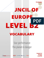 Exam1 2. FCEA Vocabulary STAR PERFORMANCE THE PLANET IN DANGER