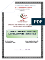 Exposés Philo Médiévale Année 19-20 (L1)