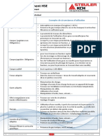 Epi Et Circonstances D'utilisation