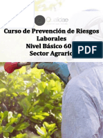 Curso PRL Nivel Basico 60h Sector Agrario