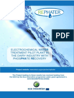 Electrochemical Water Treatment Pilot Plant in The Dairy Industry With Phosphate Recovery