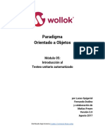 Objetos - Módulo 05 - Introducción Al Testeo Unitario Automatizado PDF