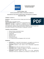 Plano de Aula Língua Portuguesa 5 Ano ADAPTADO PDF