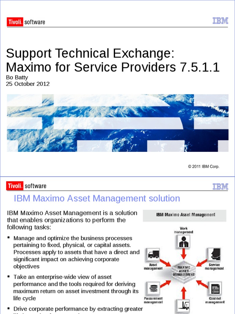 Maximo for Service Providers Overview | PDF | Prices | Pricing