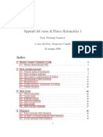 Appunti Fis Mat 1 Contucci PDF