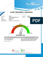 Exam Readiness Diagnosis