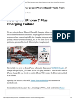 How To Fix Iphone 7 Plus Charging Failure - Share Professional-Grade Phone Repair Tools From China PDF