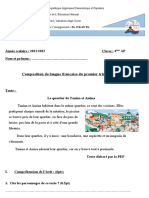 Examen de La 4 AP (Sujet n2)