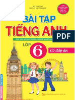 Bài tập tiếng Anh lớp 6 theo chương trình mới - Bùi Văn Vinh có đáp án PDF