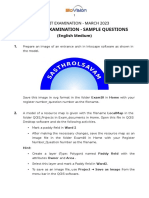 SSLC IT Exam Sample Questions