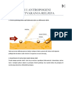 3.9. Eolski I Antropogeni Procesi Stvaranja Reljefa