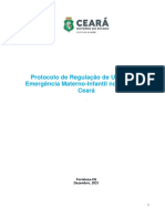 Protocolo - Regulacao - Urgencia - Emergencia - Maternoinfantil - 2021 CE PDF