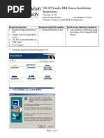 Gendex VisualiX HDI Installation PDF