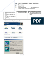 Gendex VisualiX HDI Installation PDF