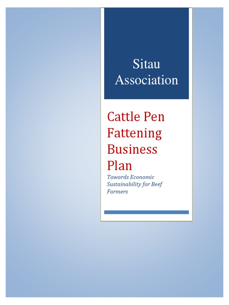 feedlot business plan pdf south africa