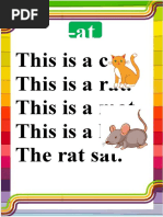 Initial M CVC Words | PDF