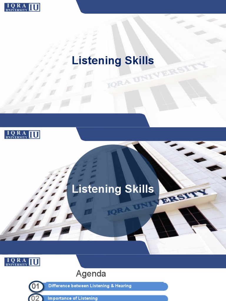Mastering Effective Listening Skills Pdf Empathy Communication