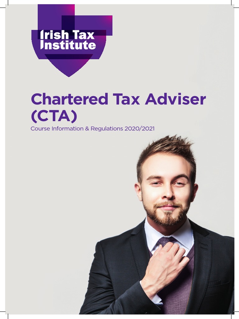 CTA Course Information and Regulations PDF Accountant Taxes