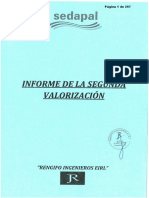 Informe de Valorización N°2 - Bocatoma PDF
