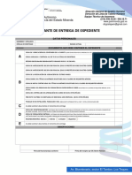 #Pao 2023 - Comprobante y Planilla Verificación de Entrega de Expediente PDF