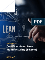Certificación en Lean Manufacturing (E-Room)