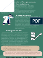 Diferencia Entre Programas, Proyectos y Portafolios PDF