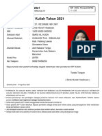 Kartu Peserta KIP Kuliah 2021 PDF