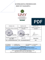 Sop Do Mahasiswa PDF