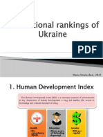 International Rankings of Ukraine