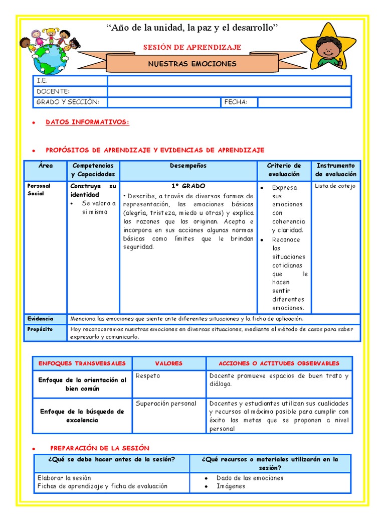 Reconocimiento de Emociones en Clase | PDF | Las emociones | Evaluación