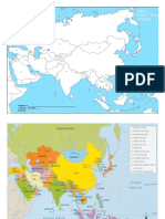 Mapa Asia