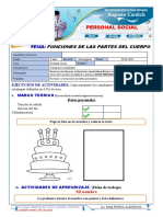 Fichas Personal Social-3 Años